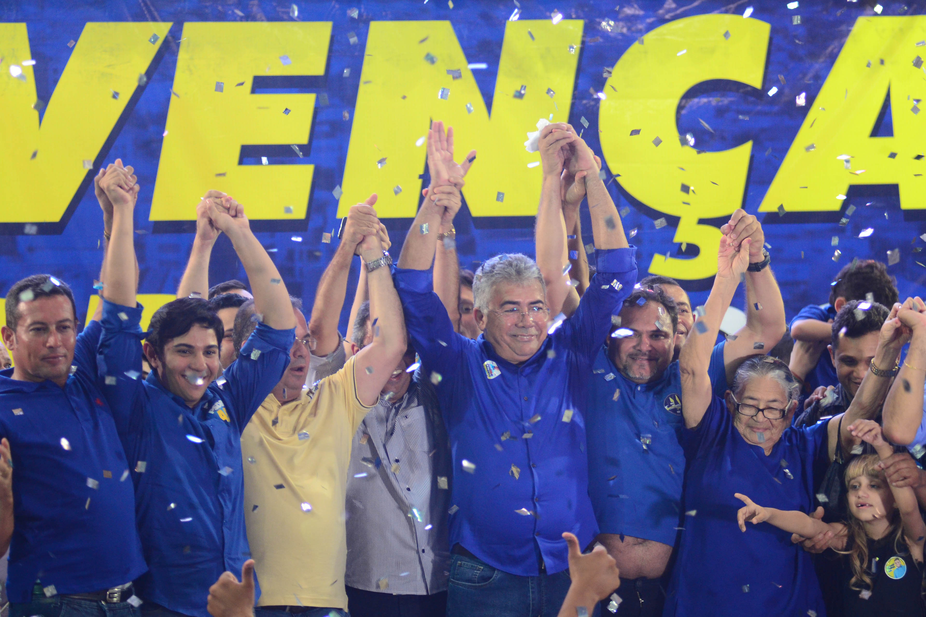 Tião foi aclamado pelos convencionais que proporcionaram uma grande festa