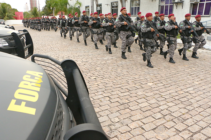 Militares Da For A Nacional Refor Am A Seguran A P Blica No Rn Pelos