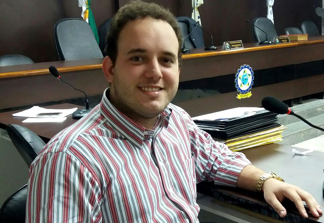 Vereador "Netinho Cunha" preside o Legislativo municipal (Foto: Jailton Rodrigues)