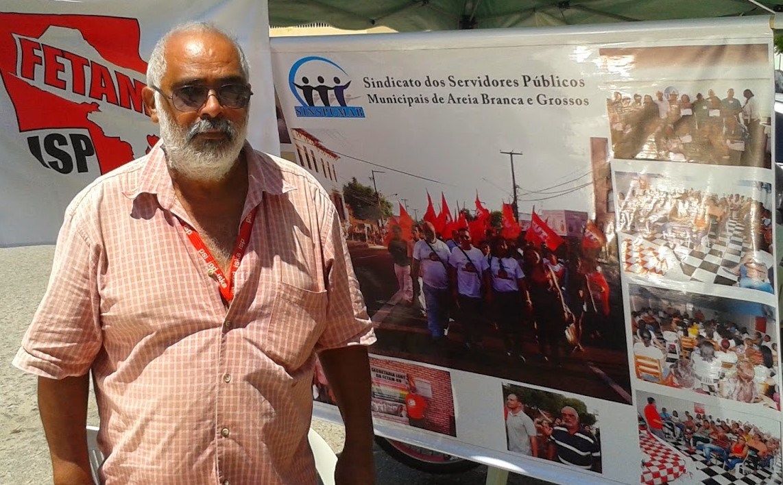 Pedro Neto é o presidente da entidade representativa dos servidores do município (Foto: Reprodução/Blog do Sinspumab)