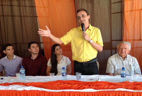 Em discurso, Souza disse que o PHS no Rio Grande do Norte acredita na força da juventude (Foto: Divulgação/Assessoria)