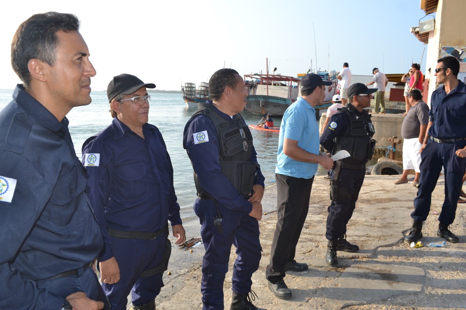 Guarda Municipal de Areia Branca presta importante serviço à coletividade (Foto: Erivan Silva)