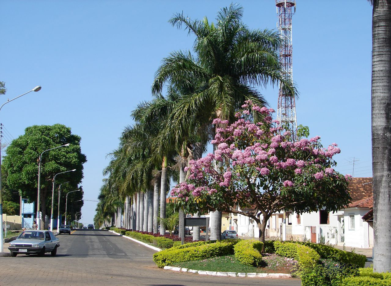 Ipameri, em Goiás, cidade onde foi realizado o sorteio (Foto: Reprodução)