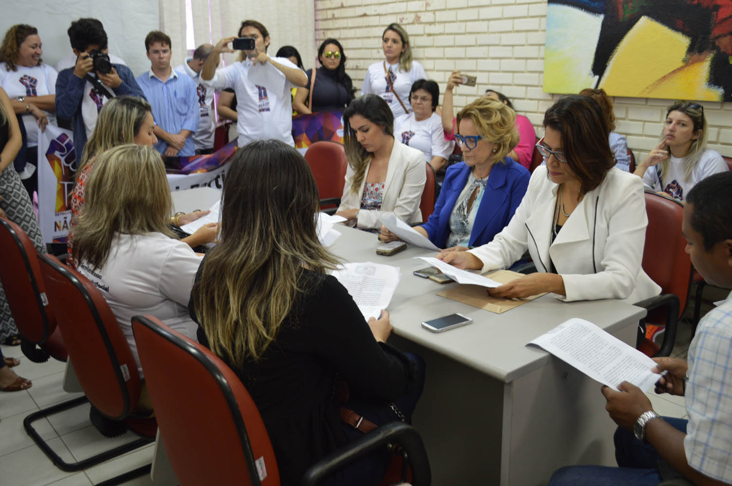 No encontro foram feitos os primeiros repasses aos municípios (Foto: Divulgação/Sethas-RN)