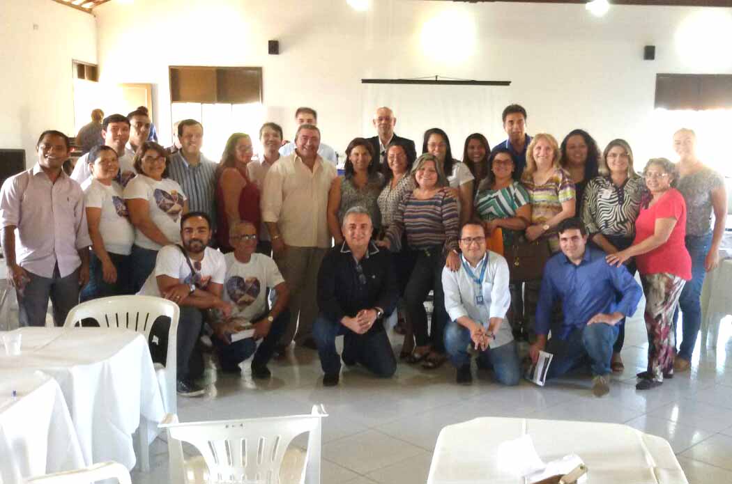 Participantes da reunião do Polo Costa Branca no Hotel Costa Atlântico