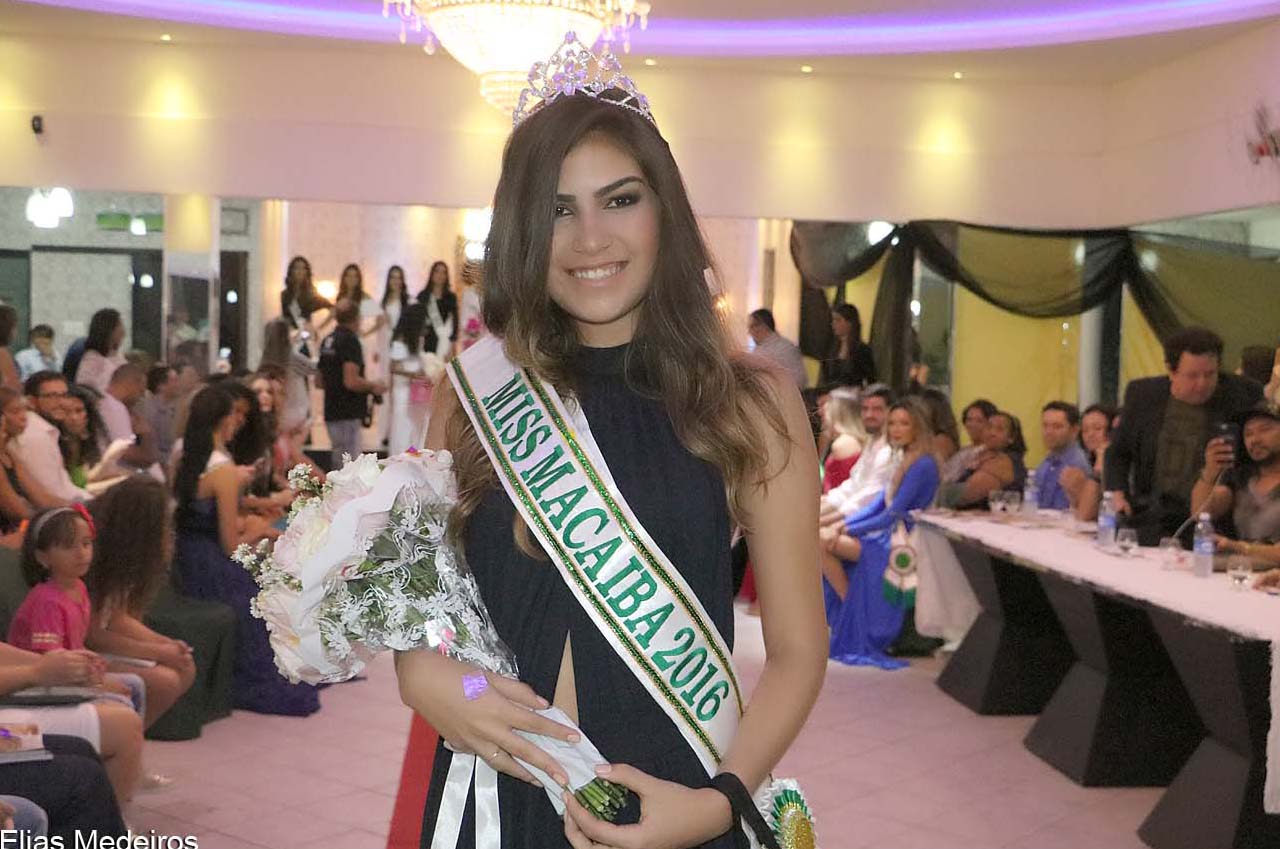 Aysla Góis, Miss Macaíba 2016, terceira colocada (Foto: Elias Medeiros)
