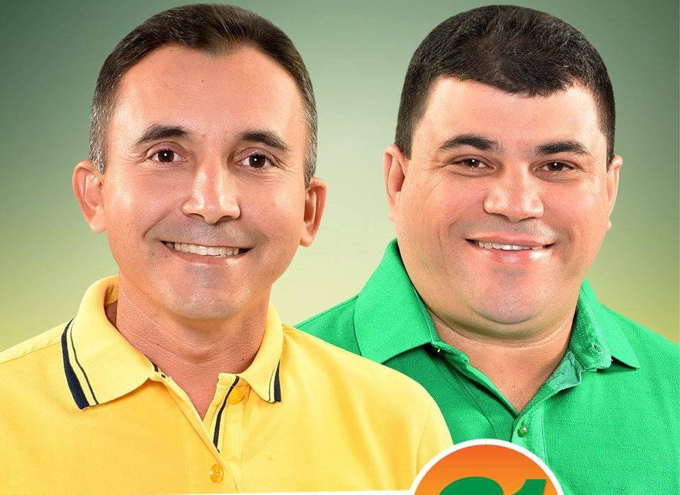 Candidato a prefeito Toninho tem como vice o vereador Sandro Góis (Foto: Divulgação)