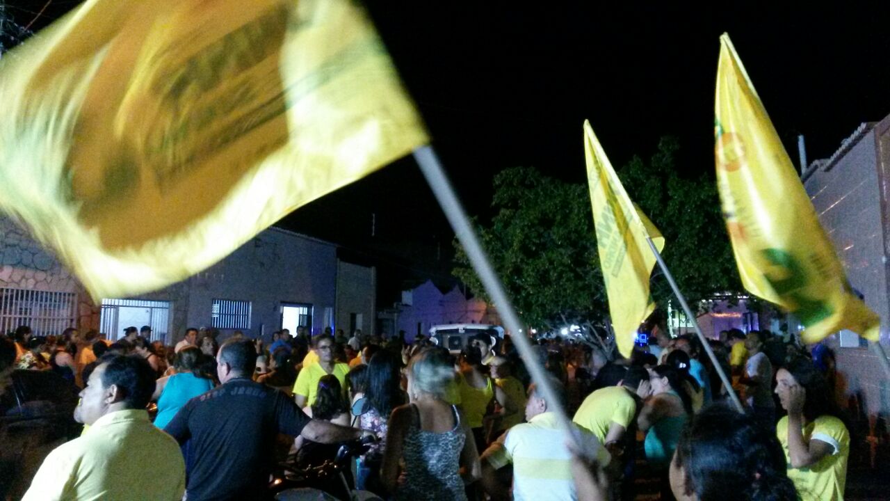 Caminhada da caravana 31 terminou em passeata, ontem (Foto: Divulgação)
