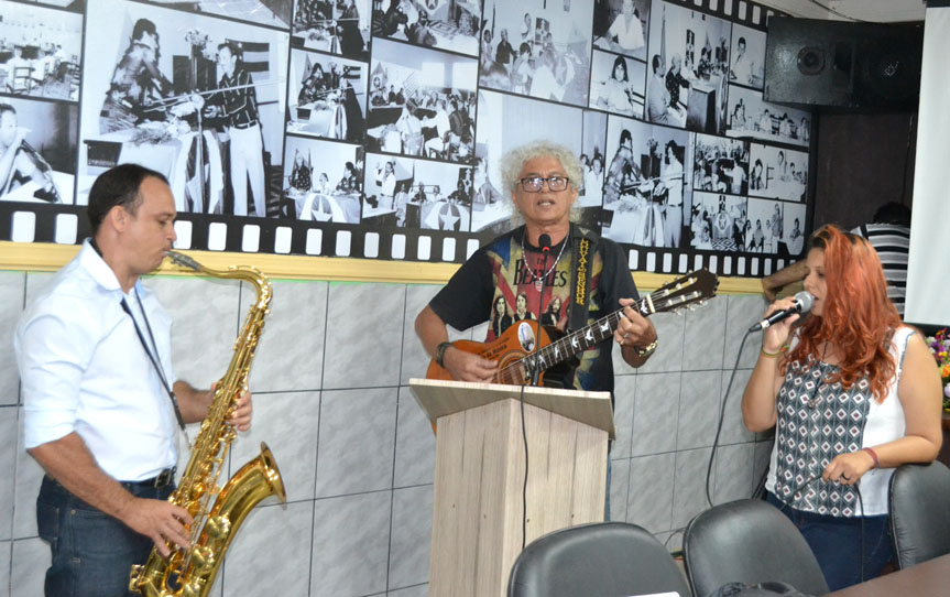 A parte cultural do encontro ficou por conta dos músicos Leandro e Raimundão e a cantora Sara Rebouças