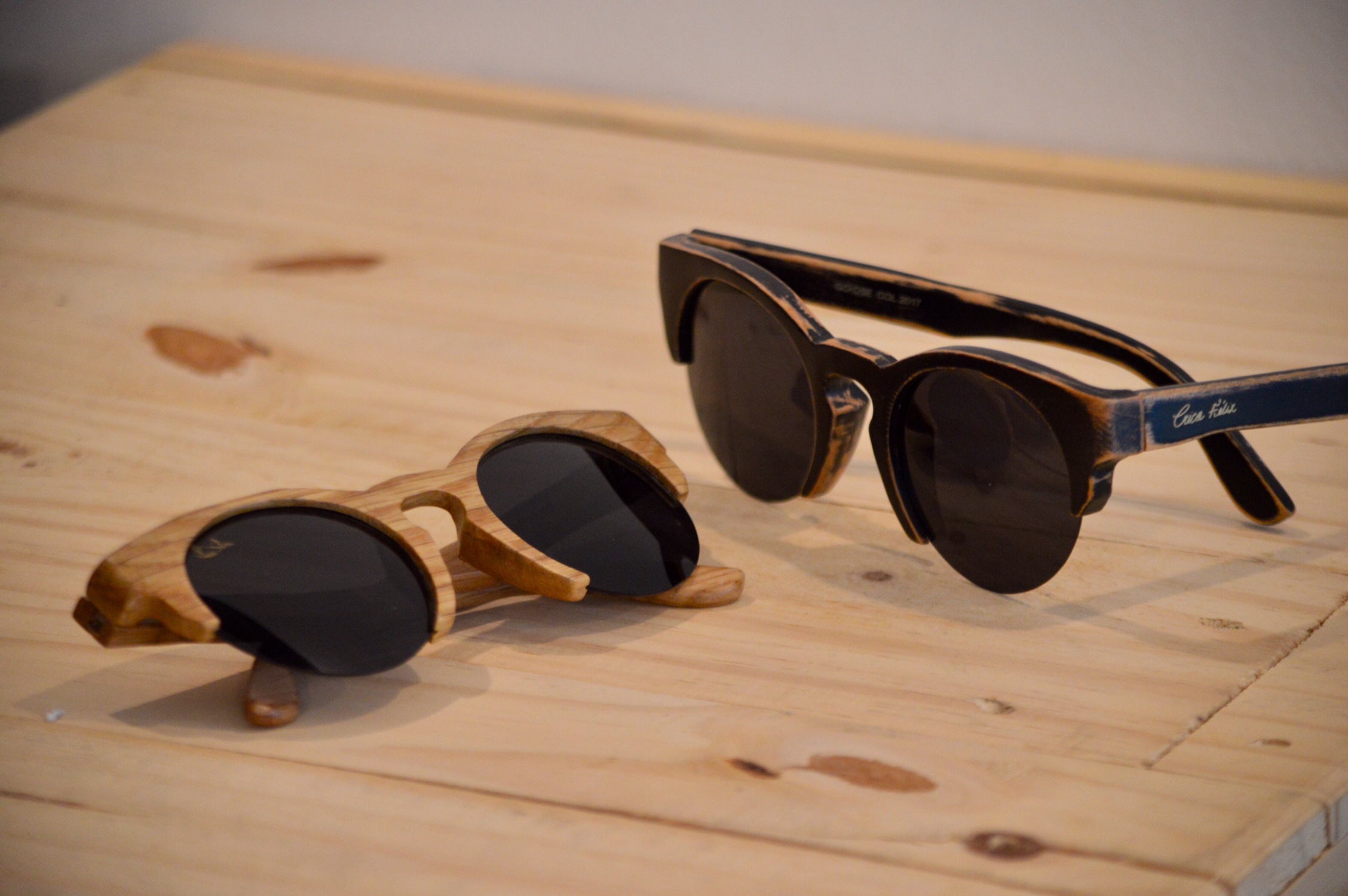 Óculos da coleção verão 2017 confeccionados com bambu