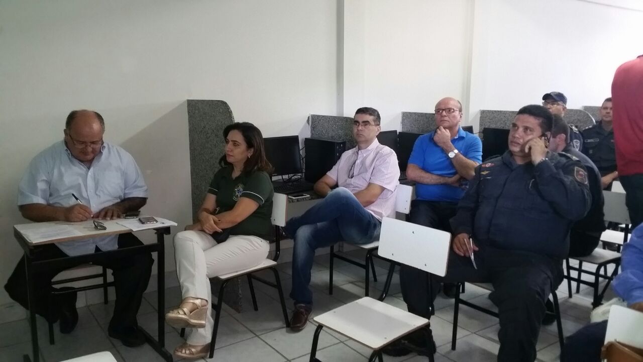 Encontro tratou do esquema de segurança durante a festa
