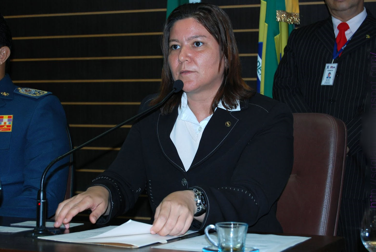 Sargento Regina é coordenadora estadual da Coeppir/Sejuc (Foto: Reprodução)