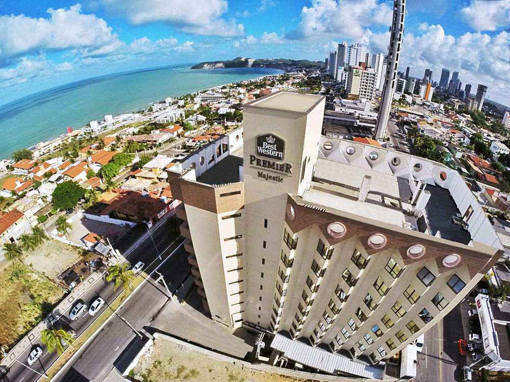 Vista aérea do belo hotel Best local do encontro (Foto: Divulgação)