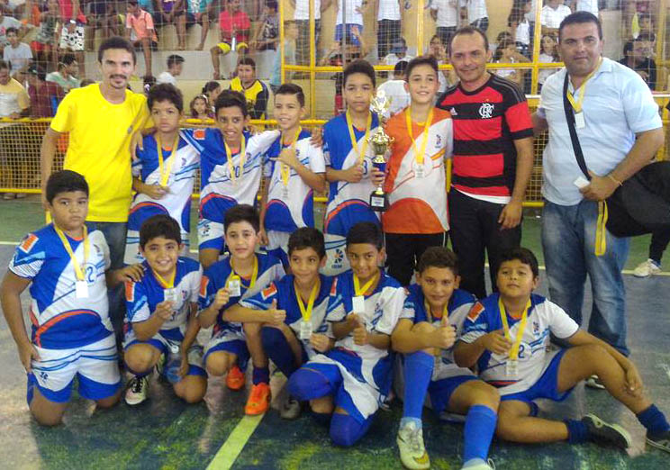 Equipe do IDM, campeã no pré-mirim