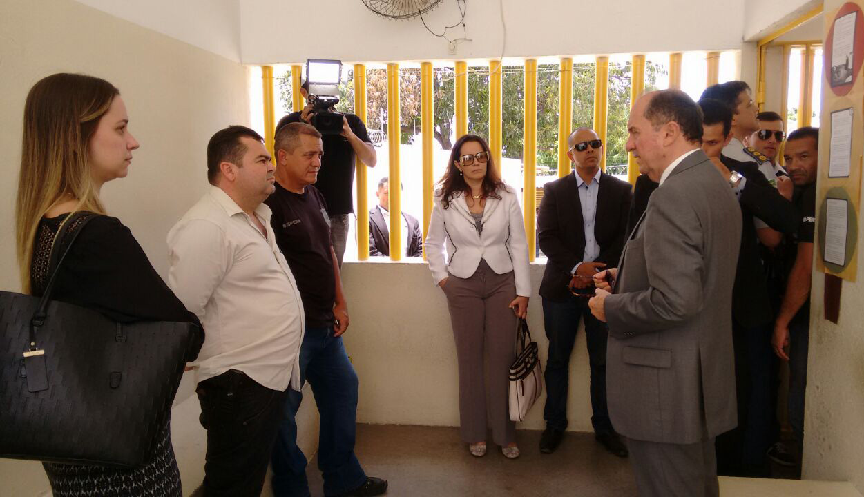 Desembargador Cláudio Santos elogiou a organização da unidade