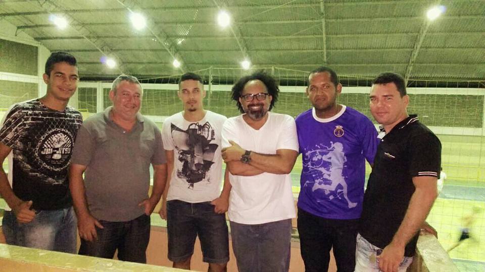 Aldo Almeida (centro) comandará a equipe que fará a cobertura dos jogos para o site Novo Portal (Foto: Divulgação) 