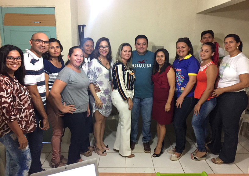 Equipe acompanhou reunião da secretária e do prefeito com a representante do MEC