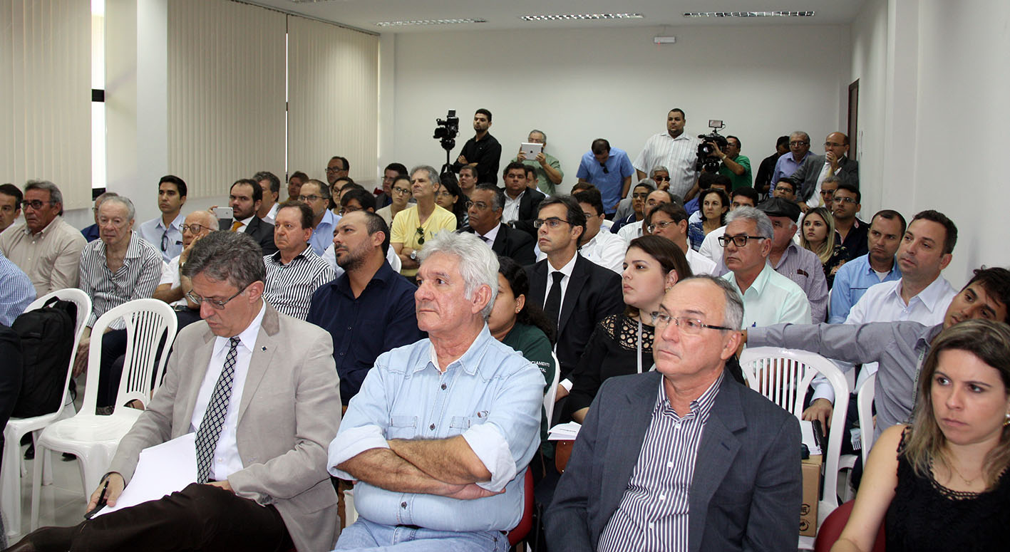 Representantes do setor salineiro participaram do evento