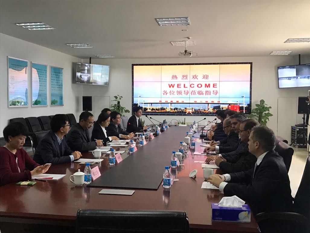 Governador reunido com empresários da ZPE chinesa 