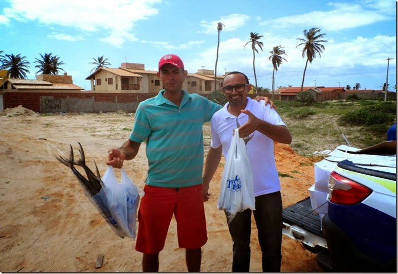 Peixe também será distribuído na zona rural  