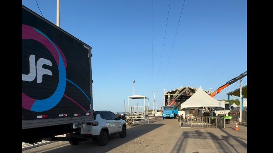 festa na praia