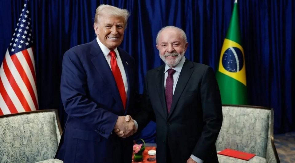 trump e lula encontro