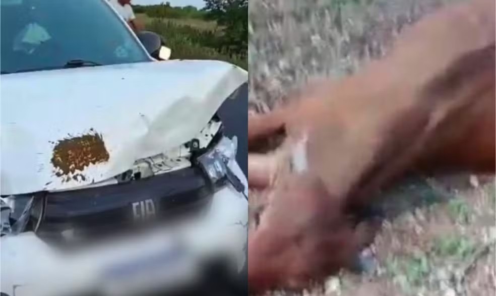 carro colidiu filho do morto